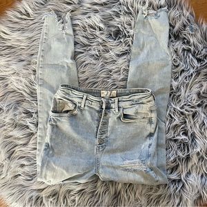 Free People High Waist Skinny Jeans
